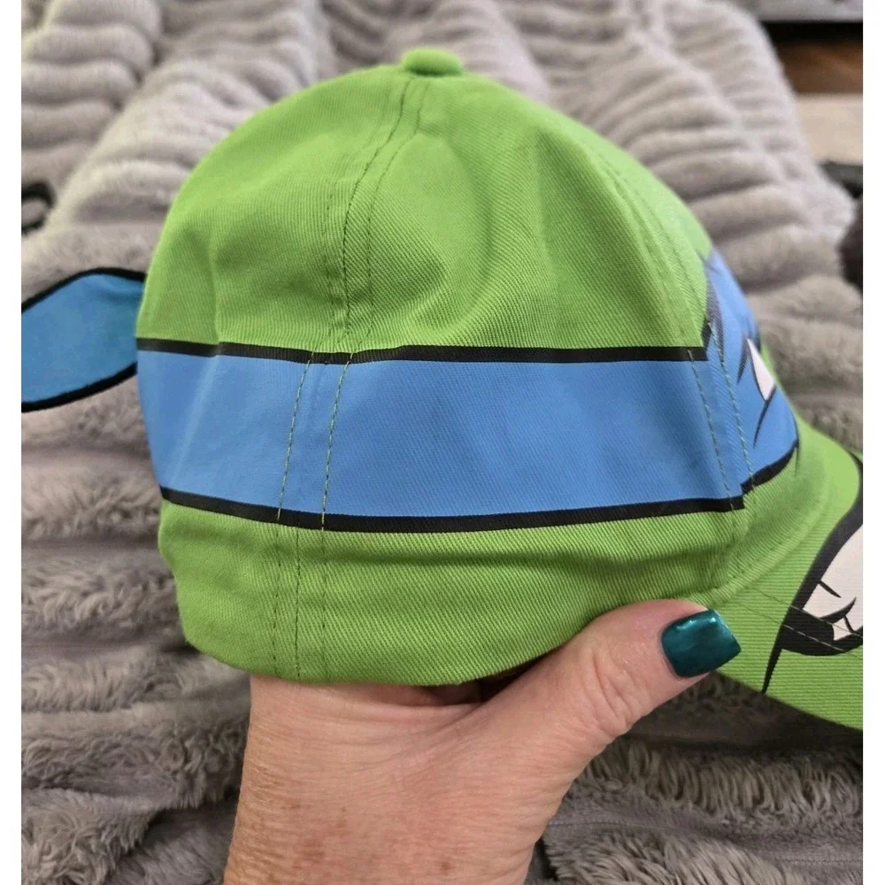 Nickelodeon Teenage Mutant Ninja Turtles Blue Leonardo Ball Cap EUC!! Youth